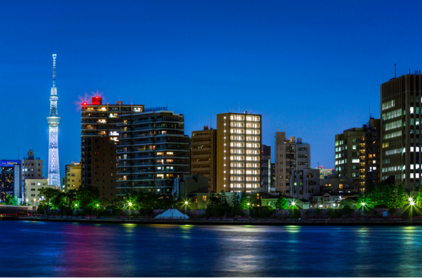 ④画像　CC門前仲町CR　夜景　遠景