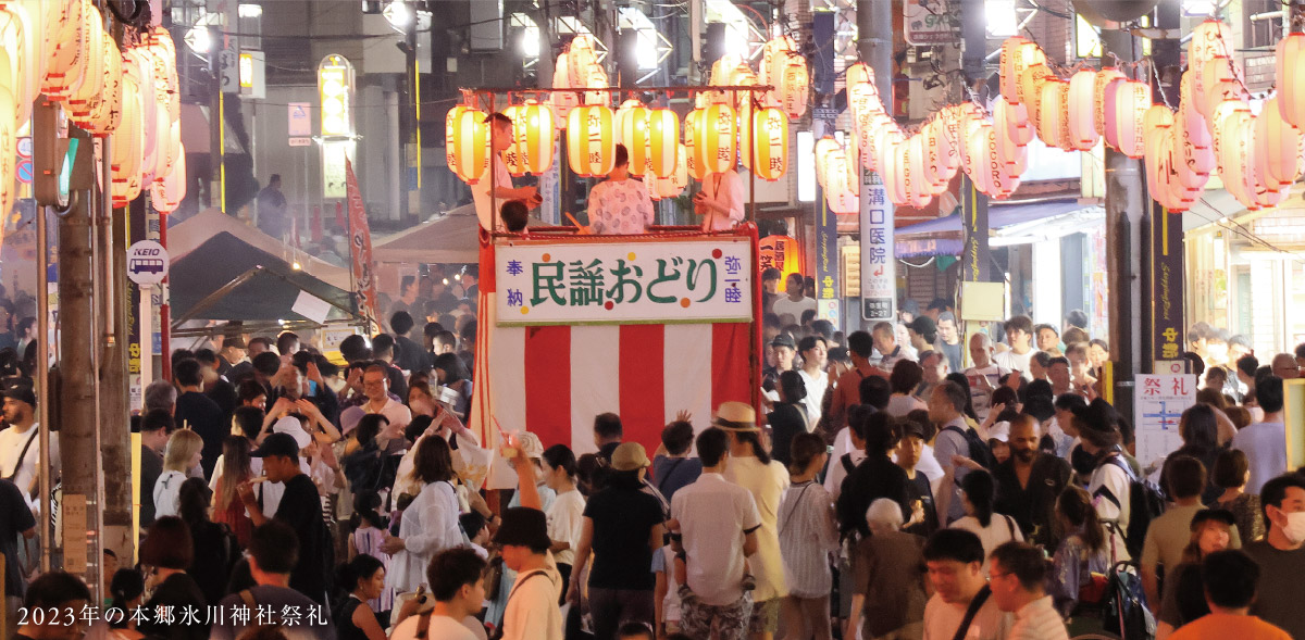 2023年の本郷氷川神社祭礼